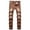 Brown, variant on Honeeladyy Fashion Trend Men's Micro Elastic Slim Tie Elastic Small Straight Leg Mens Sweatpants