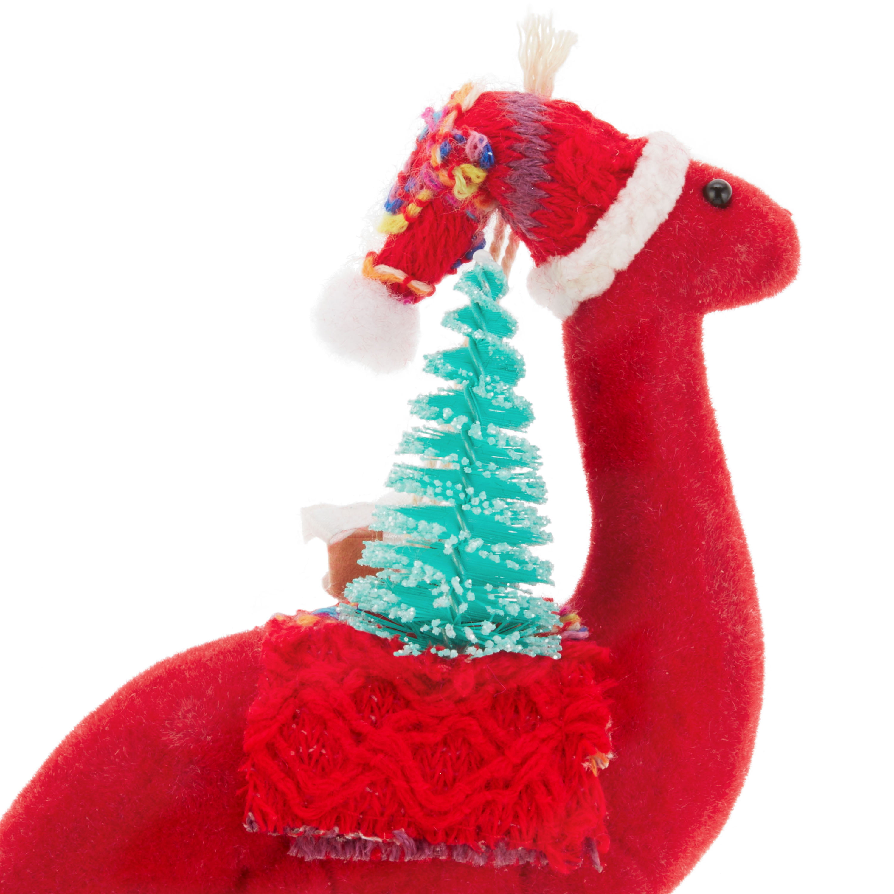 Weihnachten Dinosaurier Auto Spiegel Flach Anhänger Dekoration Horror Zwerg  Tropfen Ornament Party Geschenk Statue Handwerk Hängende Dekoration 2g