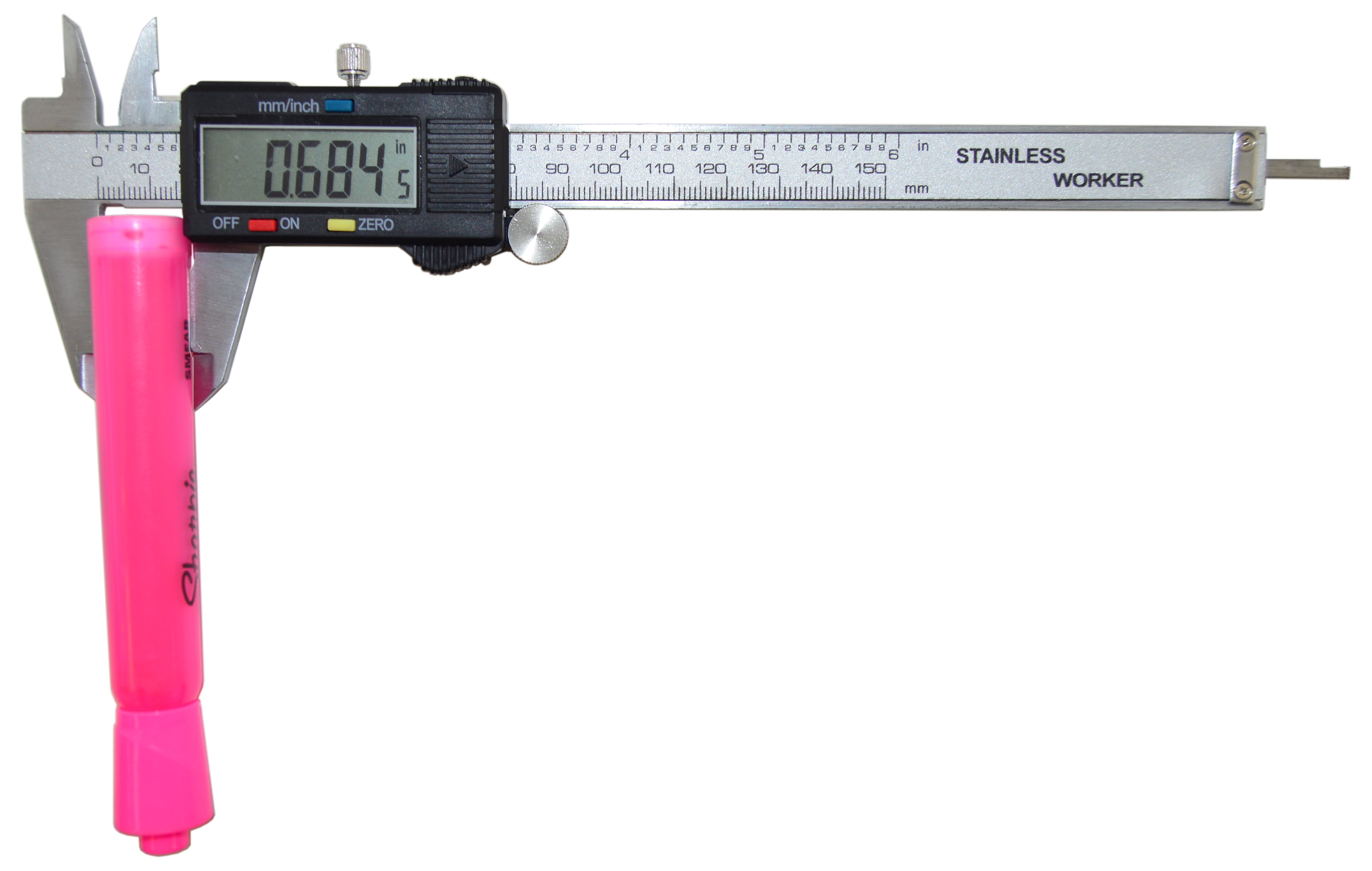 6 Digital Caliper - With Extra Large LCD Screen - Vernier Calipers Measuring Tool I.911601517