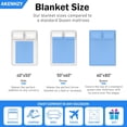 thumbnail image 6 of Shark Gifts for Women Men, Shark Print Fleece Throw Blanket, Soft Cozy Flannel Blankets and Throws for Couch Bed Sofa Living Room Decor, Lightweight Warm Plush Blanket for All Season 50" x 60", 6 of 6