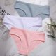 thumbnail image 3 of Bragas de algodón para mujer, ropa interior Sexy de Color sólido, lencería íntima, 3 unidades por Set, 3 of 5