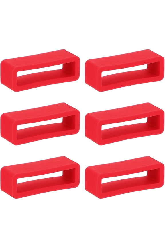 Watch Band Holder Loop, Silicone Replacement Fastener Rings Strap Keeper
