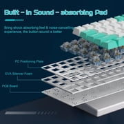 MageGee STAR61 60 Percent Wired Mechanical Gaming Keyboard, 61 Keys, RGB Backlit, Hot-Swap Linear Switches