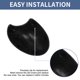 thumbnail image 4 of Reemplazo de tapa de espejo ABS de 1 par de Unique Bargains Grano de carbono para MINI COOPER 2007-2015 para MINI COOPER COUNTRYMAN 2011-2016 Cubierta de protección del espejo 51162754913, 4 of 7