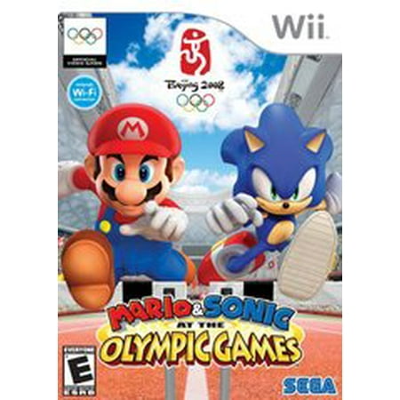 Maro and Sonic at the Olympic Games - Nintendo Wii (used)