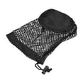 thumbnail image 3 of Unique Bargains Nylon Golf Ball Bag Drawstring Mesh Storage Bag for Golf Sports 8.7"x5.1", 3 of 5