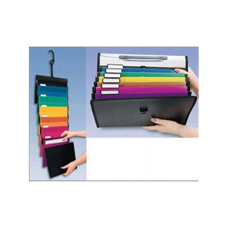 UPC: 0078787528918 | Tops 52891 Pendaflex Desk Free Hanging Organizer  Letter – 8.50  x 11  Sheet Size – 6 Pocket(s) – Polypropylene – Assorted – 1 Each