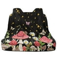 thumbnail image 5 of Drydeepin Butterfly Mushroom Daisy Car Seat Covers for Backseat, Starry Night Rear Bench Seat Cover Towel Saddle Blanket Seat Protector Universal Auto Accessories for Trucks Van SUV, 5 of 7