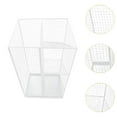 thumbnail image 6 of oshhni Home Umbrella Stand Grid Creative Storage Bucket for Canes Household Hallway White, 6 of 9