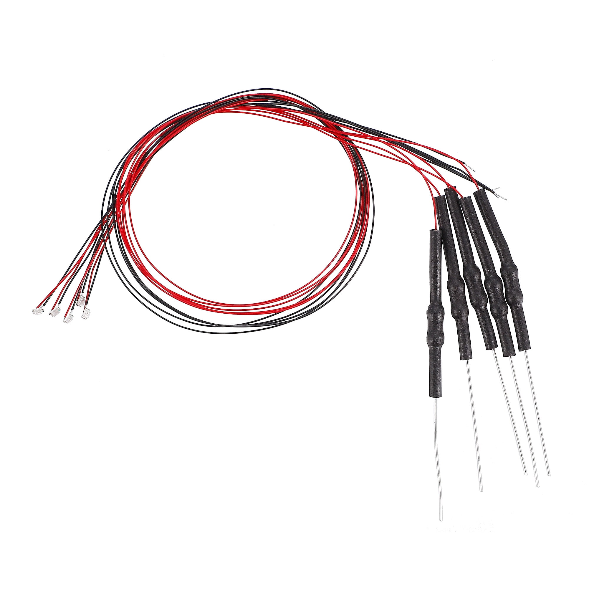 20pcs Pre-wired Micro 0.1mm Copper Wire Warm White SMD LED 0603 Lights Resistor