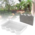 ZYGarden Path Maker Mold Plastic Cement Brick Stone Walk Maker Concrete