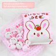 thumbnail image 3 of Liangnv Almohada De Conejito De Peluche Kawaii, Lindos Peluches De Conejito, Juguetes De Peluche, Decoración Kawaii, Conejito De Peluche, Regalo De Conejito para Niños, Cumpleaños, Pascua, 3 of 5