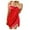 Red, variant on Beshee Silk Pajamas for Women Silk Cami Strap Neck Dress Satin Underwear Sleepwear Cowl Women Nightdress Womens Pajamas Hot Pink M