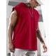 thumbnail image 3 of Jersey de entrenamiento físico para hombres de verano Deportes Ocio Moda europea y americana Manga con capucha Clip de caballo Chaleco de color sólido para hombres, 3 of 6