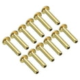 thumbnail image 1 of Unique Bargains Insert de Compression en Laiton 2mm ID 4mm OD, Kit d'Accessoires de Raccord de Compression Tube 12 Pcs, 1 of 5