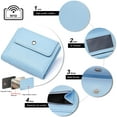 thumbnail image 4 of Badiya Small Wallet for Women with Zipper Coin Pocket RFID Blocking Credit Card Holder, 4 of 6