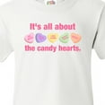 thumbnail image 4 of Inktastic Candy Hearts II Youth T-Shirt, 4 of 5