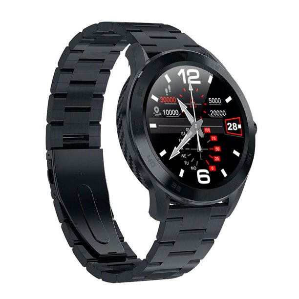 Smartwatch DT98 Doble Correa BT Compatible iOS Android negro