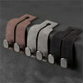 thumbnail image 6 of 2 Pack Car Seat Headrest Hooks, Leather Car Back Seat Hanger Hooks for Purse Bags Grocery Organizer Universal Auto Seat Storage Hook Interior Accessories, 6 of 6