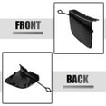 thumbnail image 4 of Front Right Car Bumper Tow Hook Cover Towing Eye Cap Fit for Mercedes-Benz GLC 350e 4Matic Black, 4 of 6