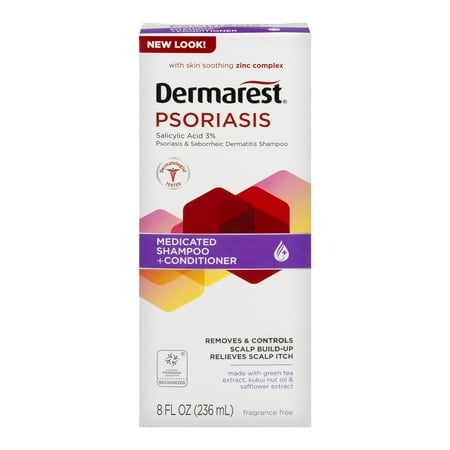 Dermarest Psoriasis Medicated Shampoo Plus Conditioner