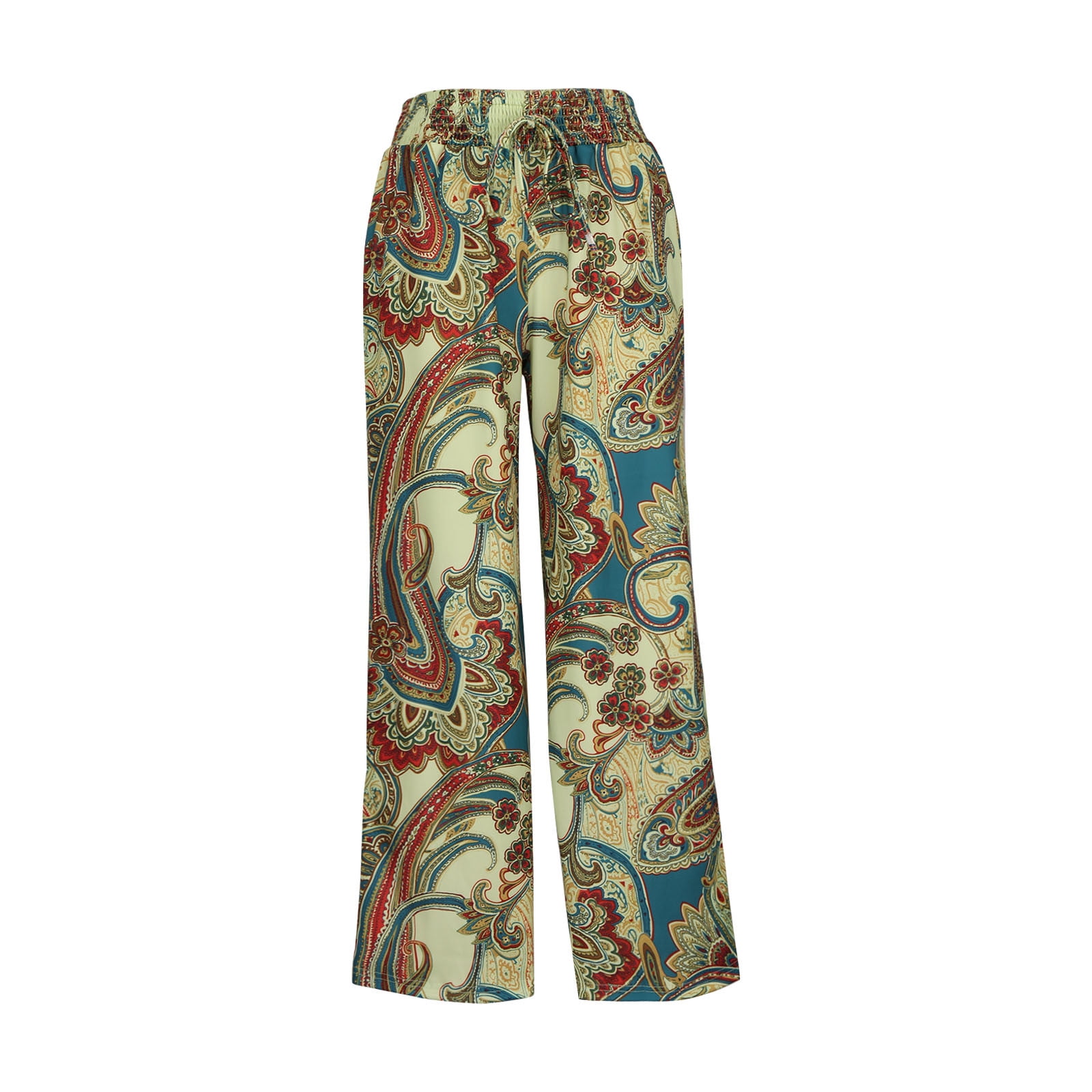 ZZwxWA Fashion Women's Wide Leg Boho Pants Womens Yoga