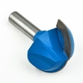 thumbnail image 4 of 1/2'' Shank Woodworking Round Nose Cove Core Box Router Bit 2" Dia Cutter Tool, 4 of 7
