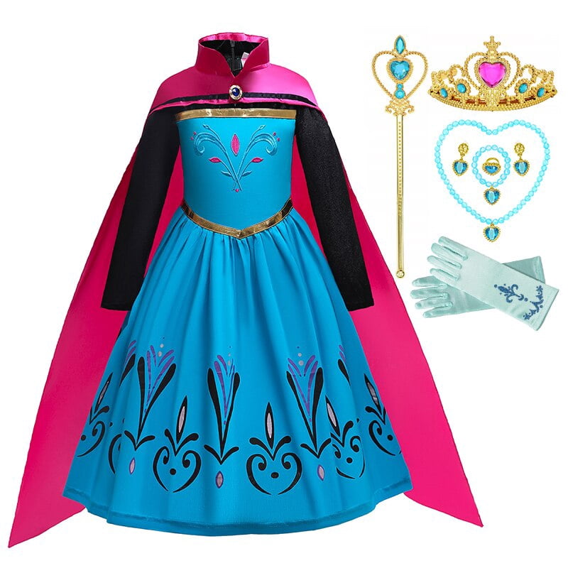 vestido de elsa frozen