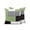Green Gray Black, variant on Waterproof Outdoor Throw Pillows with Inserts 12"x20", Burnt Orange Black Grey Soft Decorative Pillowcases for Couch Bedroom, Modern Irregular Geometric Abstract Pillow Covers for Sofa Living Room