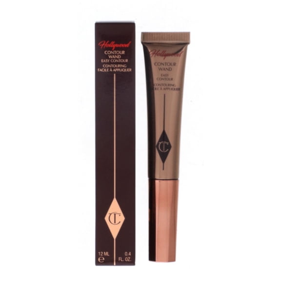 Charlotte Tilbury Hollywood Wands Contour Makeup Matte Finish Lightweight Medium-Dark 0.4 oz