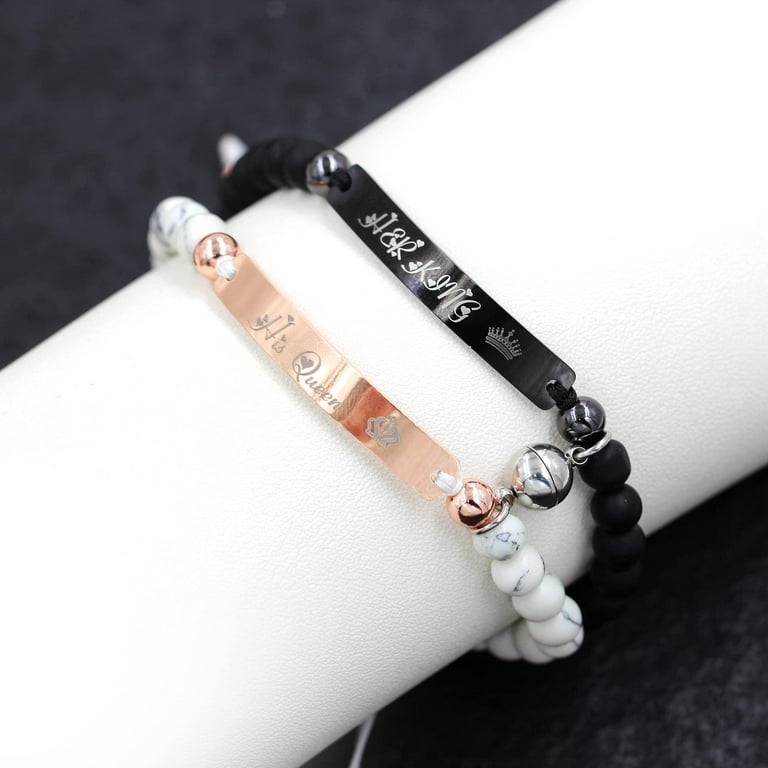 Frosted Onyx Beaded Bracelet – Water Watch Company