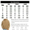 thumbnail image 3 of Dwelliawo Light Purple Men's Fashion Hoodies & Sweatshirts Essentials Fashion Fleece Hoodie with Pocket Long Sleeve Crewneck Sweatshirt Lightweight Pullover Hoodies XL, 3 of 5