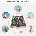 thumbnail image 6 of FORMRS Boys Swim Trunks Quick Dry Mesh Liner Boardshorts Sizes XS-XL, Gray Dinosaur, 6 of 7