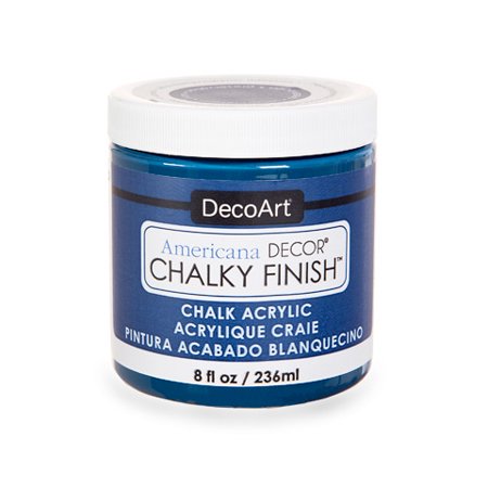 Americana Decor Chalky Finish Paint Preservation Blue 8 Ounce