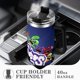 thumbnail image 4 of Critters Sonrientes Vaso aislado de acero inoxidable con asa, diseño temático, regalo para familia, amigos y fans; incluye pajita y encaja en el portavasos estándar, 40 oz, 4 of 6