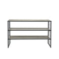 thumbnail image 3 of Better Homes & Gardens Farmhouse 3 Tier Shoe Rack, Gray, 30IN Wx 12 IN Dx 18IN H, Holds up to 12 Pairs, 3 of 12