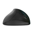 thumbnail image 5 of UHUYA Wireless Mouse 2.4G Rechargeable Wireless Vertical Mouse, Ergonomically Designed 10 Meters Free Control, Built-in 600mah Lithium Battery, Suitable for Office Games Black, 5 of 9