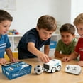 thumbnail image 2 of 2026 Upgraded RC Remote Control Sensor Gestures Follow Small Vehicle Automatic Avoidance Patrol Line Driving Desktop Expression Light Adjustment Large Scale Remote Control Car off Road Trucks 3 Yr Old, 2 of 5
