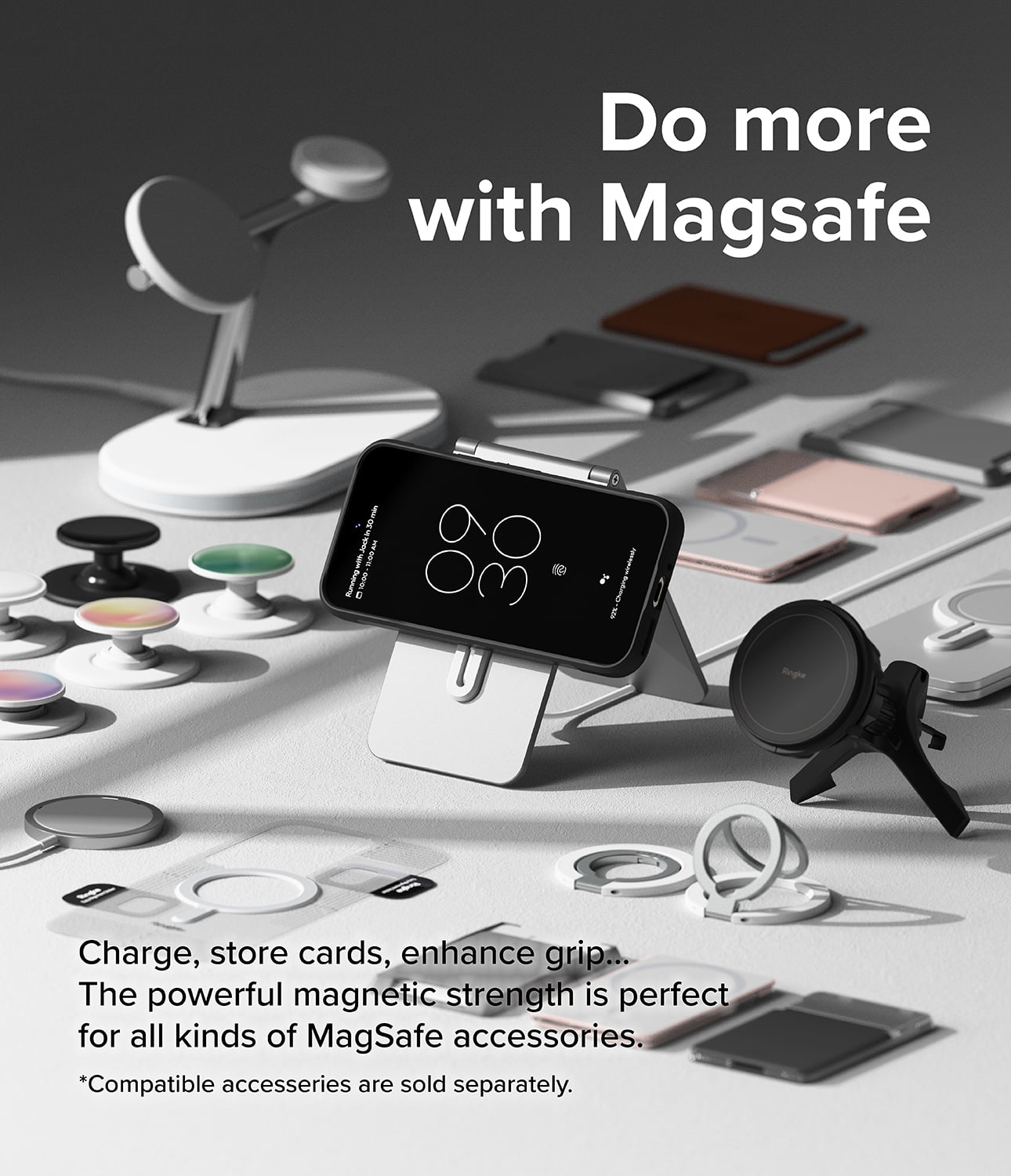 Ringke Pixel 9 Pro [Onyx Magnetic] High Quality Flexible Heavy Duty Durable Phone Case Compatible with Magnetic Charger - Black