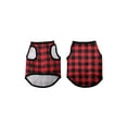 thumbnail image 4 of Family Matching Christmas Pajamas, ClawLetter Print Long-Sleeved Tops + Plaid Pattern Trousers Sleepwear Outfits, 4 of 5