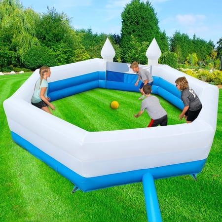 WARSUN 20FT Gaga Ball Pit Inflatable Premium Portable Gaga Ball Pit with 450W Blower