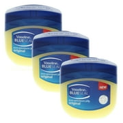 Vaseline BLUESEAL Pure Petroleum Jelly Original 8.4 oz/250 mL (3 Pack)