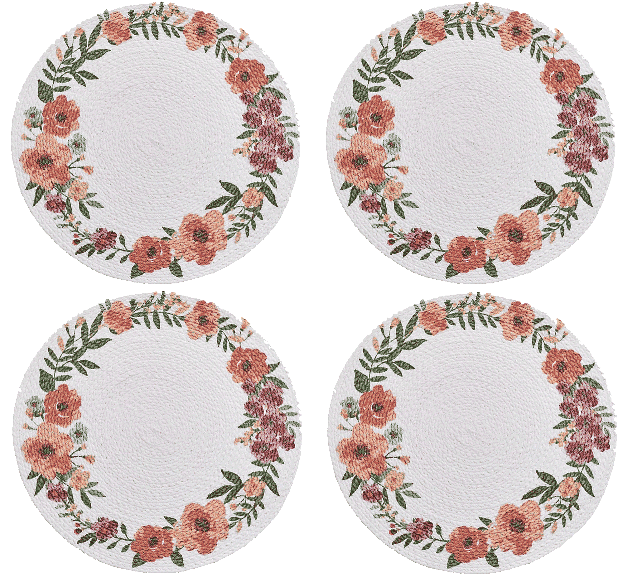 Celebrate Spring Together Spring Jubilee Watercolor Flowers Cotton