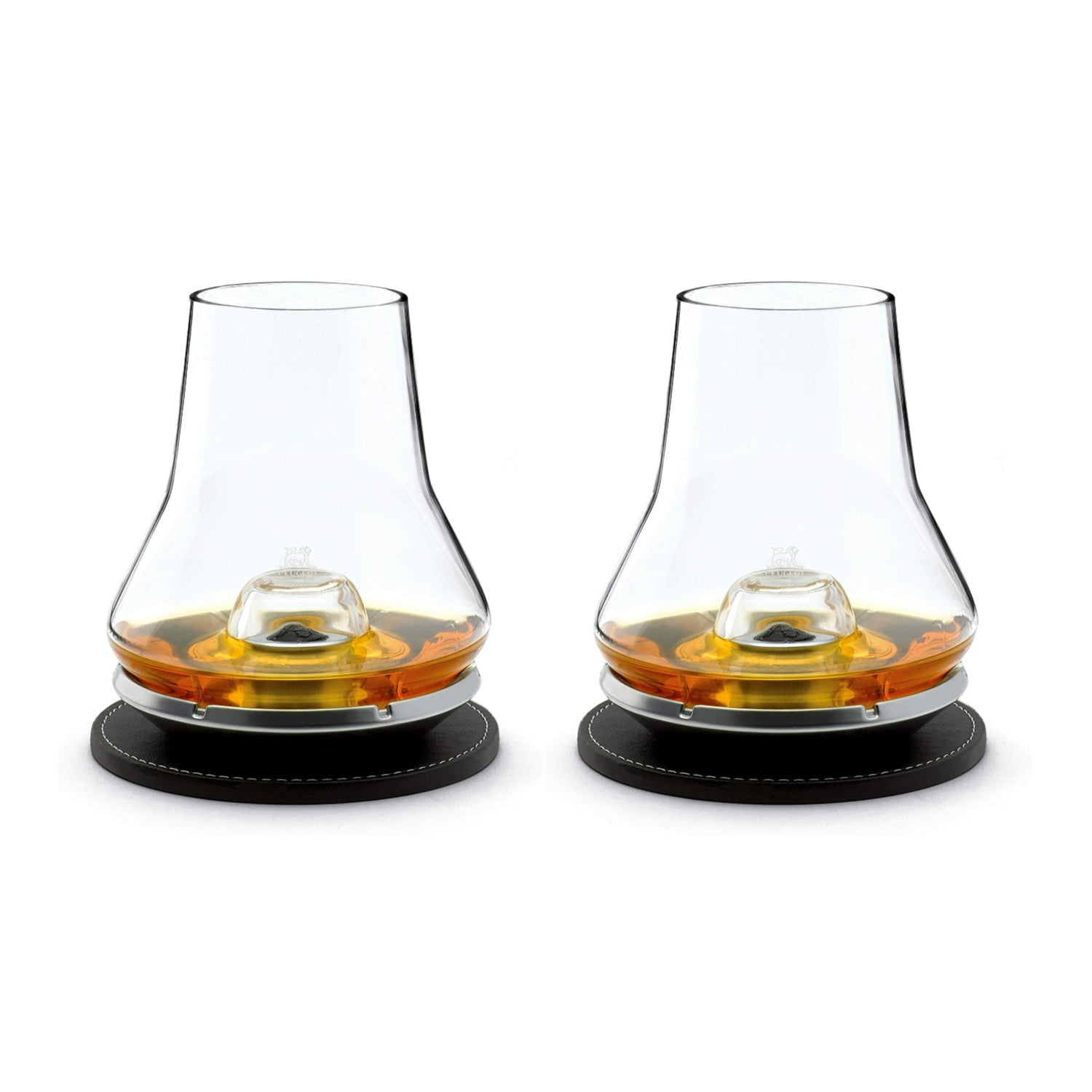 Peugeot Impitoyable Whisky Tasting Set. Includes Cordial Glass and