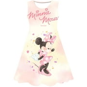Filles Cosplay dessin animé Costume Minnie souris robe enfants été à manches courtes princesse habiller enfants fête d'anniversaire 3D vêtements