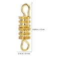 thumbnail image 4 of EeaseCA 50pcs Jewelry Clasps Screw Type Clasp for Necklace Bracelet Chain DIY Making Accessories, 4 of 8