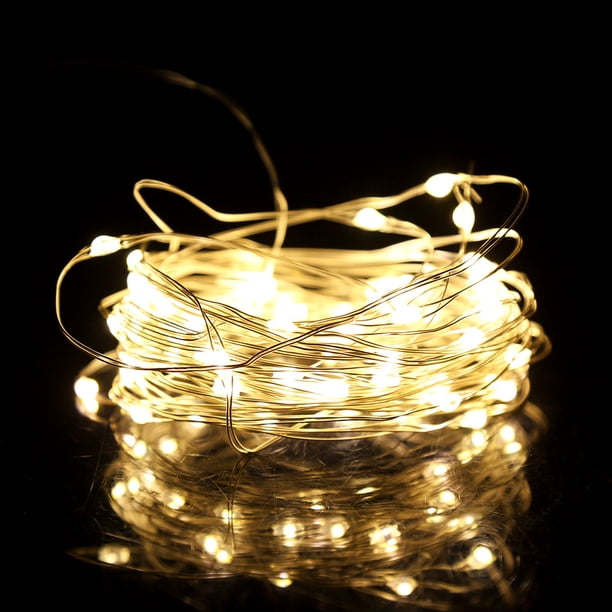 Cadena de luces LED, cadena de luces LED de 100 LED LE Dlight Cadena de luces LED de hadas confiable y duradera