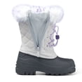 thumbnail image 7 of Kushyshoo Snow Boots Lined Waterproof White Winter Boot Big Kid Size 4, 7 of 7