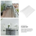 thumbnail image 3 of OULII Transparent Floor Protection Mat Non Slip Table Mat Durable Chair Mat for Home Office and More, 3 of 5