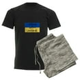 thumbnail image 6 of CafePress - I Stand With Ukraine Pajamas - Men's Dark Loose Fit Cotton Pajama Set, 6 of 7